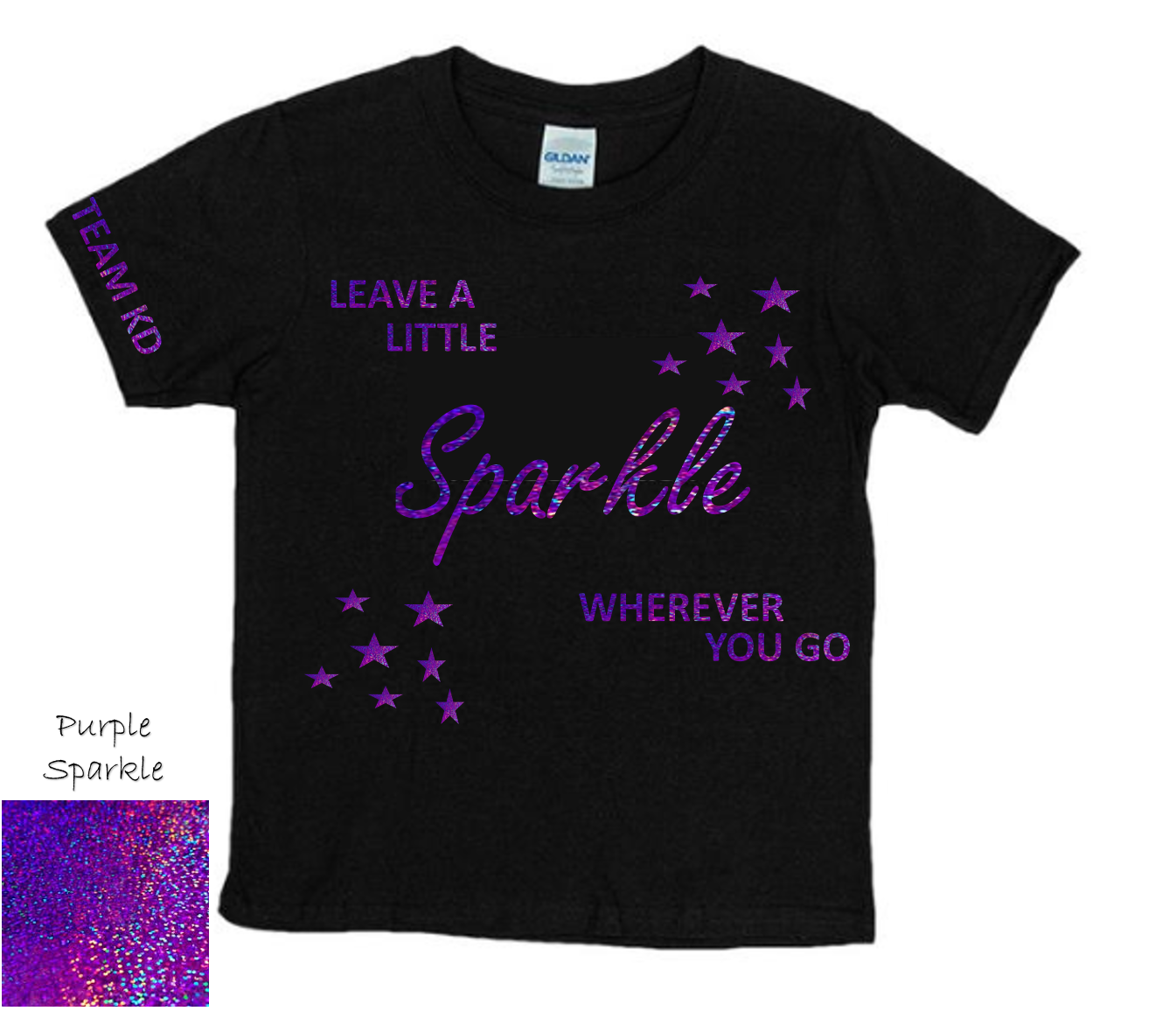 Leave A Little Sparkle Personalised T-Shirts